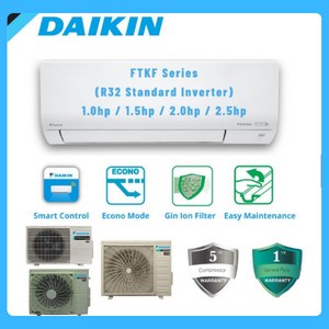 Daikin 1.0 Hp (Inverter)