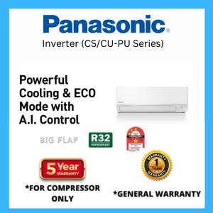 Panasonic 1.0 Hp (Inverter)